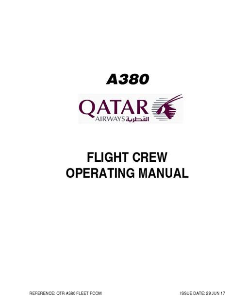 a380 flight operating manual pdf Epub