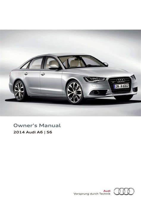 a6 allroad 2014 owners manual PDF