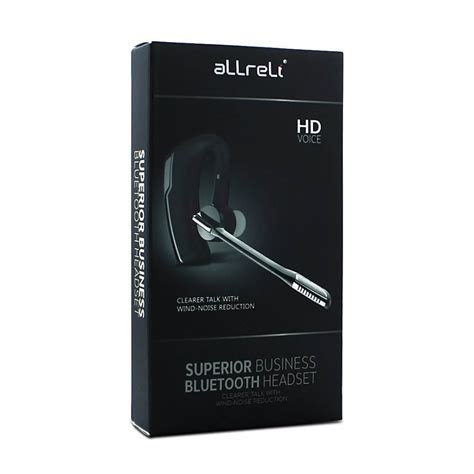 aLLreli Bluetooth Wireless Headphones Microphone Doc