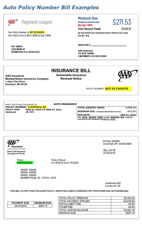 aaa car insurance payment