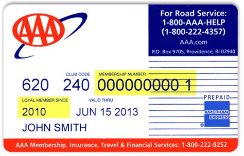 aaa insurance number