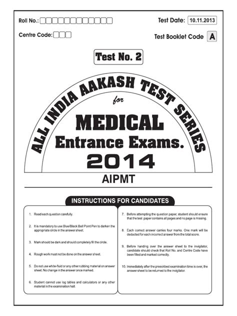 aakash aiats 10 medical 2014 answer key Epub