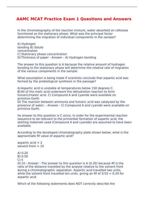 aamc mcat practice test 11 PDF