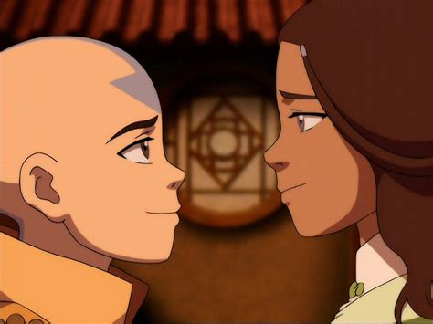 aang and katara kiss finale