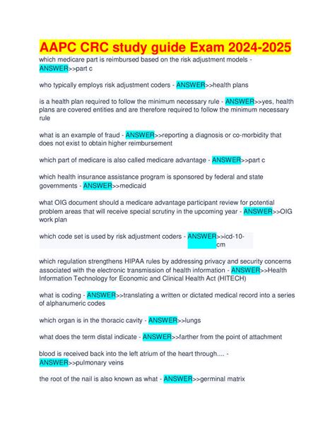 aapc study guide pdf Epub