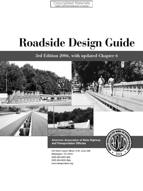 aashto roadside design guide 3rd edition pdf Reader