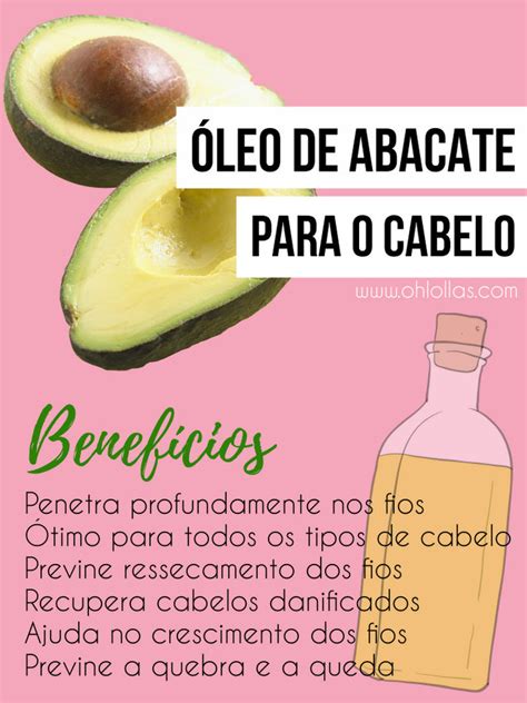 abacate beneficios para o cabelo