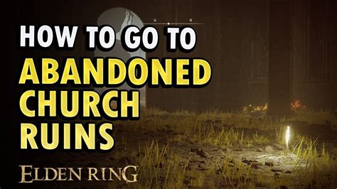 abandoned church elden ring dlc