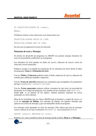 abap end u ser manual PDF