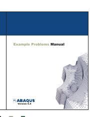 abaqus example problems manual Epub