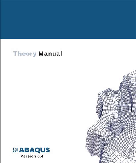 abaqus theory manual 6 10 PDF