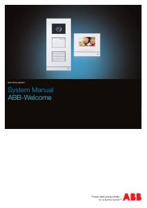 Abb Intercom System Ordering Catalog