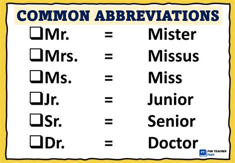 abbreviation for school