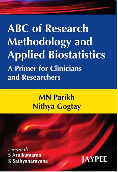 abc of research methodology and applied biostatistics Kindle Editon