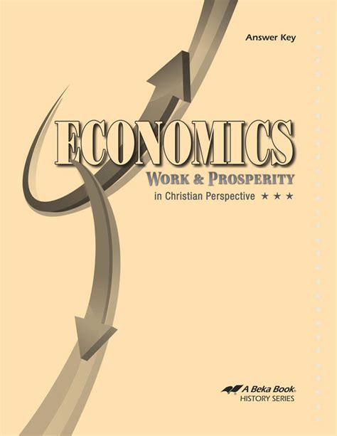 abeka economics work and prosperity answer key Kindle Editon