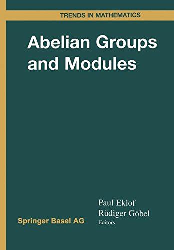 abelian groups and models international Reader