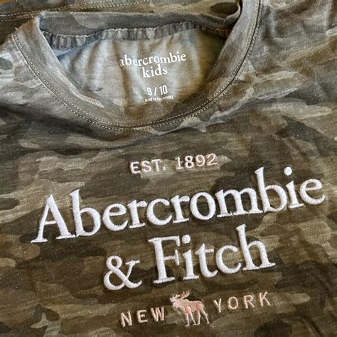 abercrombie camo shirt