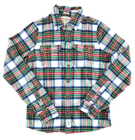 abercrombie fitch flannel shirt