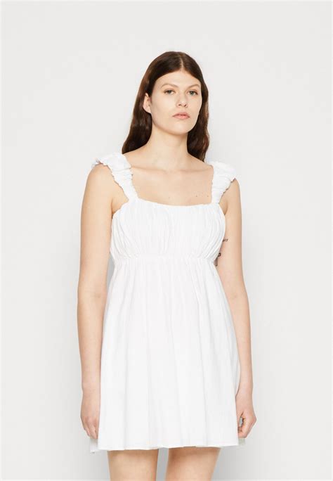 abercrombie white dress