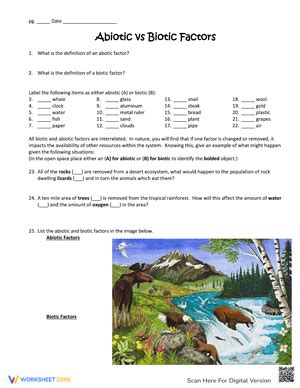 abiotic factors answers from usa test prep Kindle Editon