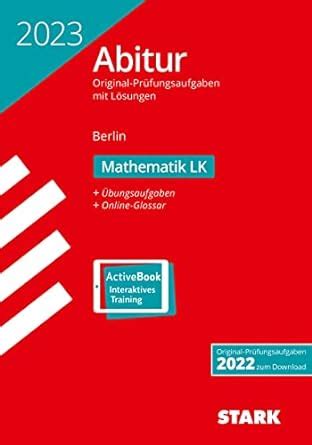 abiturpr fung berlin mathematik lk ruebesamen Kindle Editon