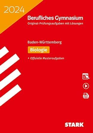 abiturpr fung berufliches gymnasium baden w rttemberg biologie Epub