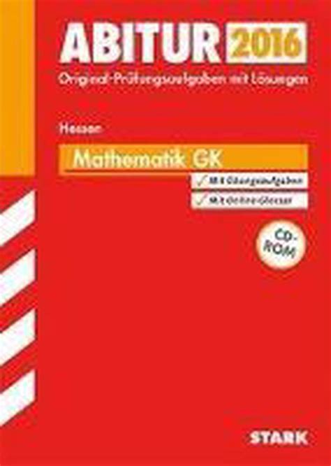 abiturpr fung hessen mathematik gk mit Epub