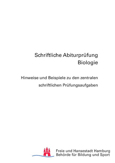 abiturpr fung th ringen biologie ga ea Kindle Editon