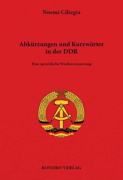 abk rzungen kurzw rter ddr sprachliche wiedererinnerung PDF