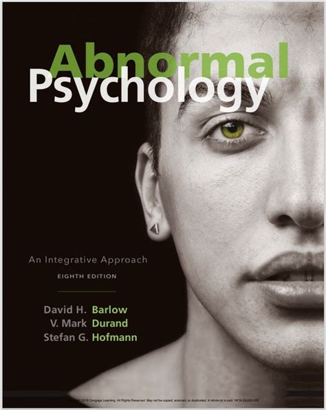 abnormal psychology an integrative approach Ebook Kindle Editon