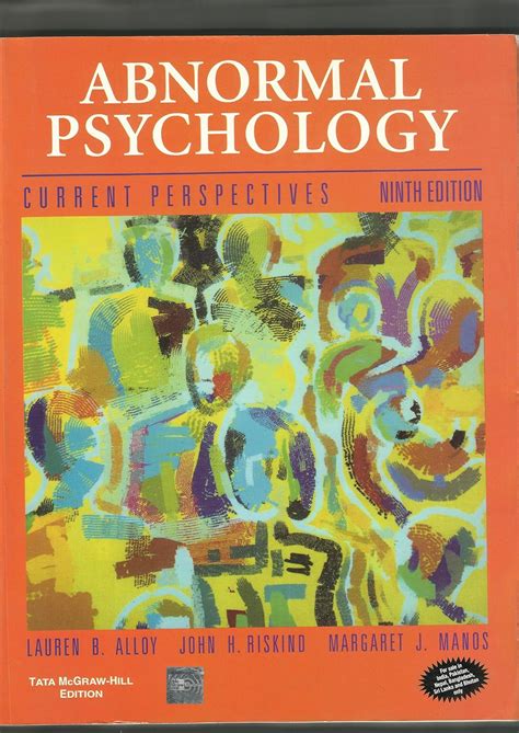 abnormal psychology current perspectives Epub