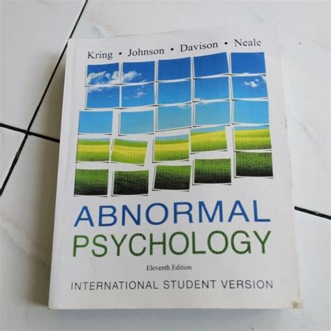 abnormal psychology eleventh edition Epub