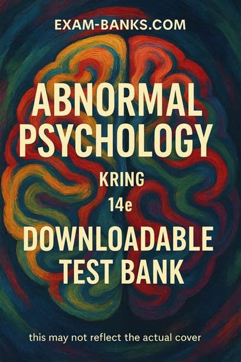 abnormal psychology test bank Epub