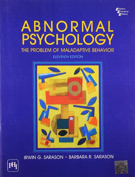 abnormal psychology the problem of maladaptive behavior 11th edition Kindle Editon