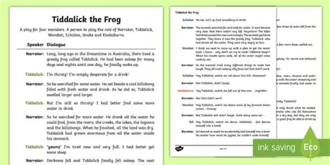 aboriginal dreamtime stories play script Epub