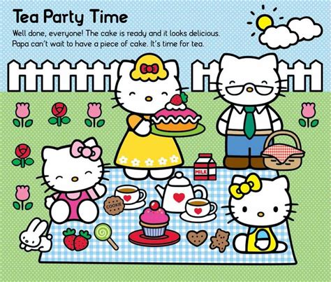 about the hello kitty perfect tea party