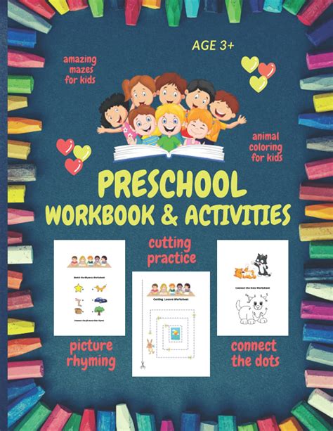 about three preschool workbooks age Kindle Editon