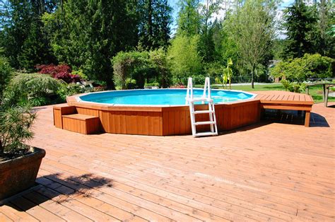 above ground in ground pool