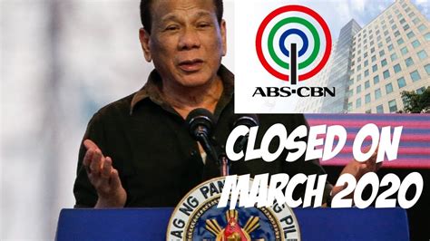 abs cbn will be closed 2020