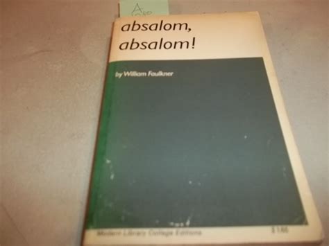 absalom absalom modern library college editions Epub