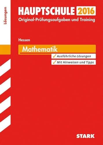 abschlusspr fung hauptschule hessen mathematik l sungsheft Epub