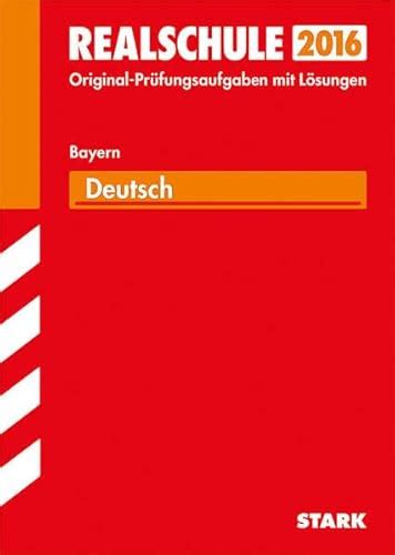 abschlusspr fung realschule bayern deutsch achhammer Kindle Editon