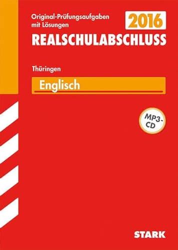 abschlusspr fung regelschule th ringen englisch realschulabschluss Doc