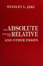 absolute beneath the relative and other essays PDF