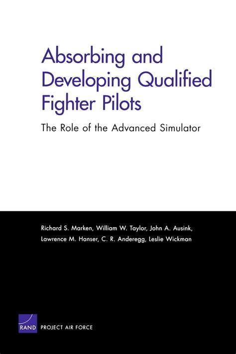 absorbing and developing qualified fighter pilots the role of the advanced simulator PDF