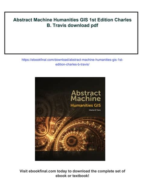 abstract machine humanities gis Doc