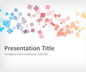 abstract squares powerpoint template Epub