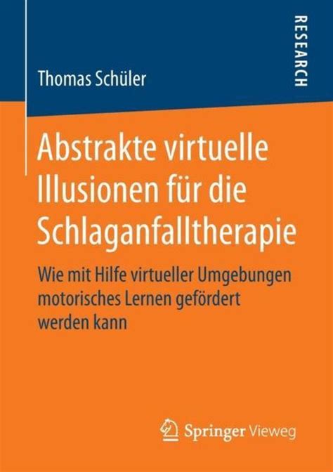 abstrakte virtuelle illusionen f r schlaganfalltherapie Kindle Editon