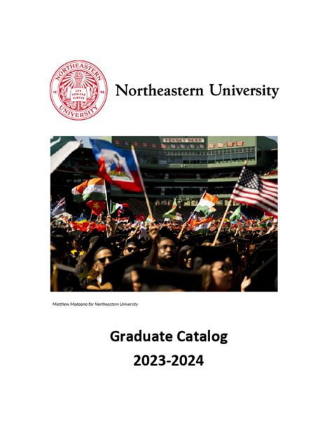 Academic Catalog Northeastern