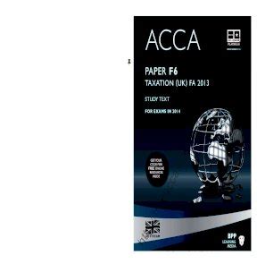 acca f6 bpp study text 2014 Doc